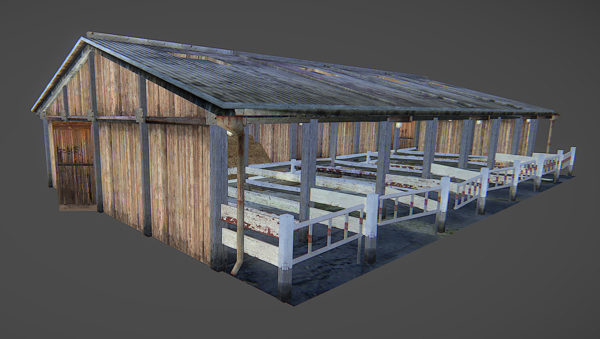 Farm 3d Model