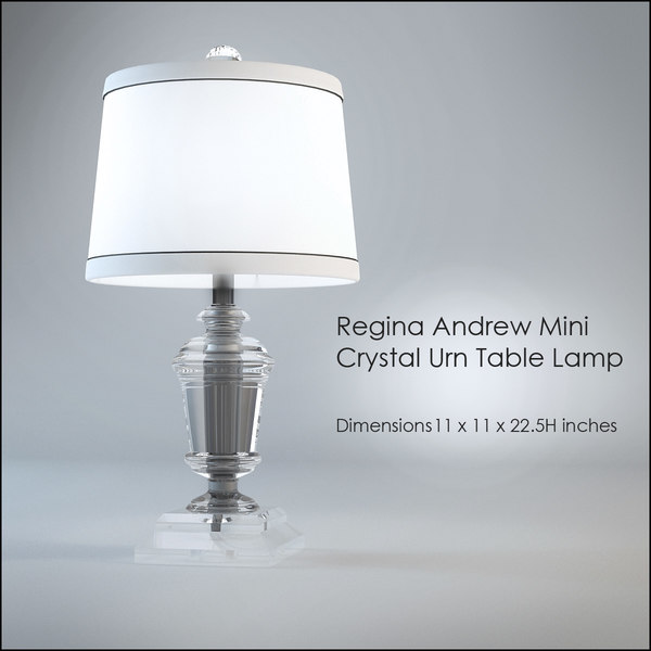 3d Regina Andrew Mini, Regina Andrew Mini Lamps