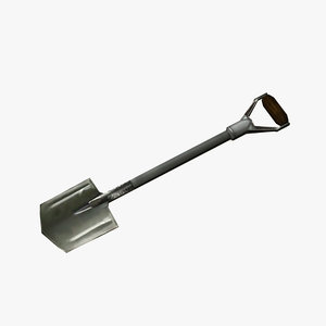 army shovel 3d model
