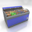 chest freezer 3d model