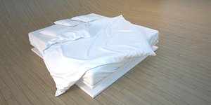 3dsmax bed sheets