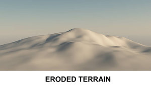 3d model landscape surface earth
