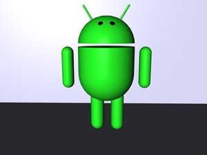 3d android model