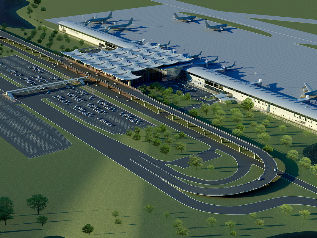 3d model airport