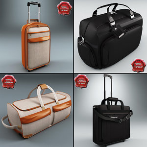 3d travel bags v2 model