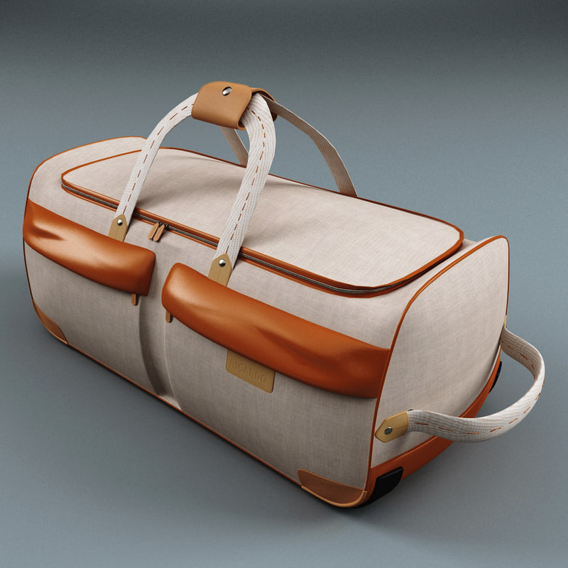 3d travel bags v2 model