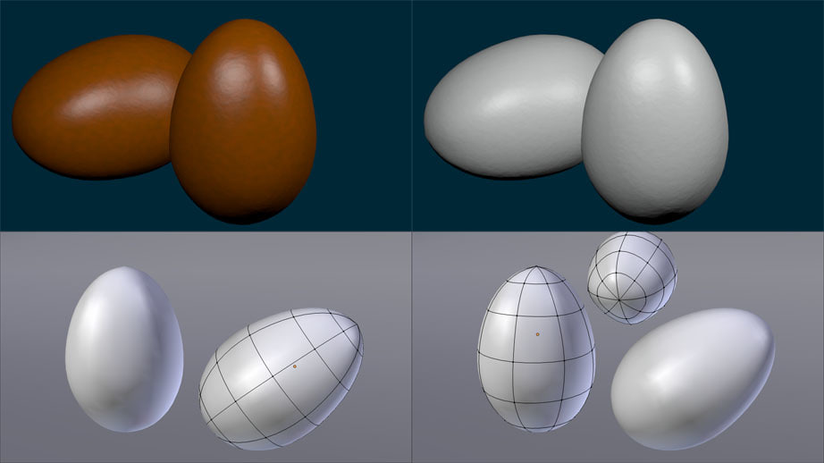 3d model egg