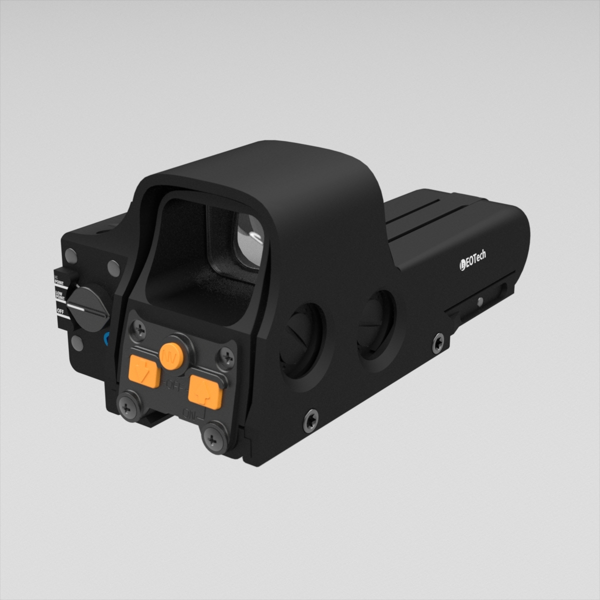 sight eotech laser 3d c4d