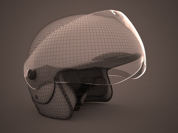 helmet 6 3d model