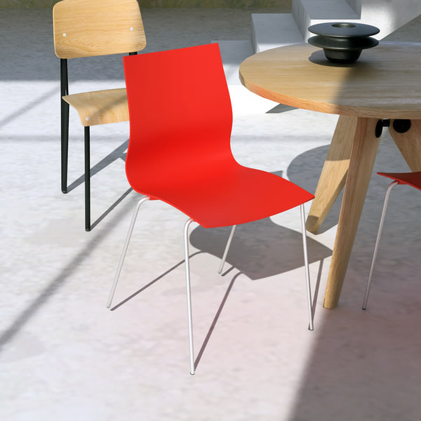 Boconcept Dining Chair 3d Max