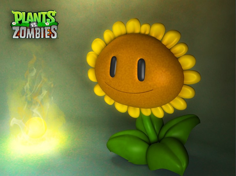 sunflower plants vs c4d free