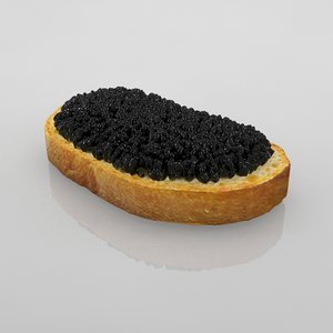 3d black caviar