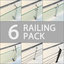 3ds max pack 6 railing