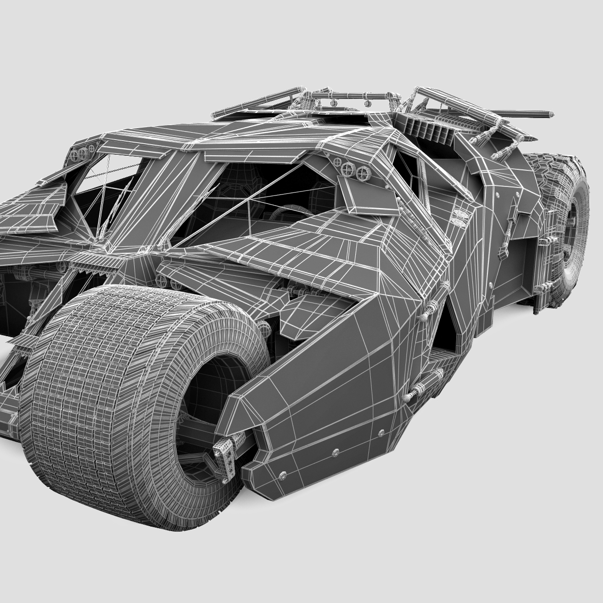 batman cars batmobile 3d 3ds
