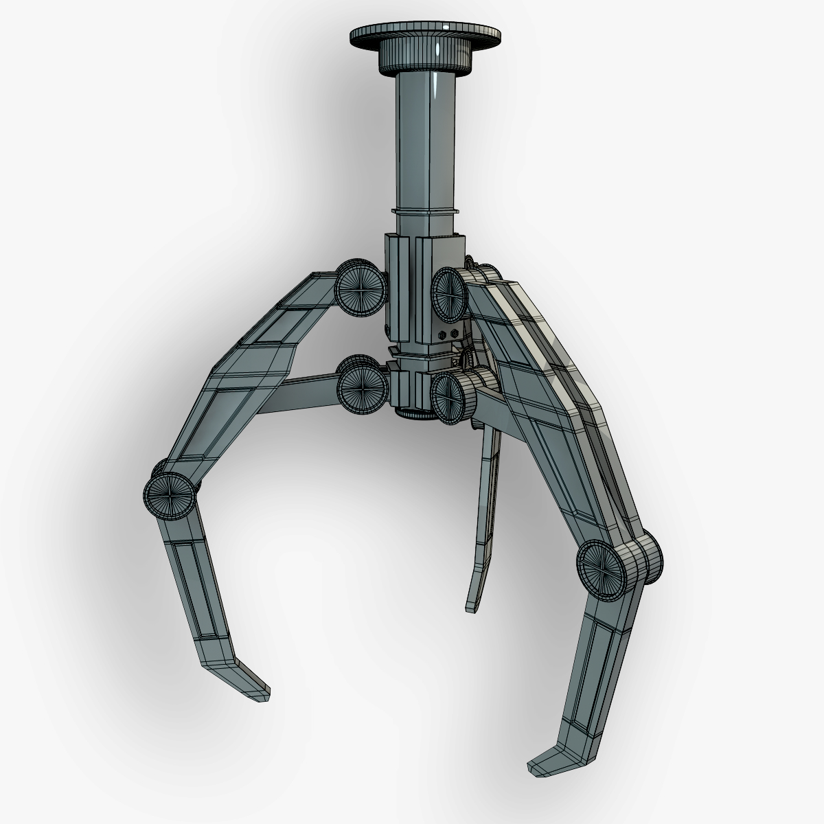 3d claw 2 model