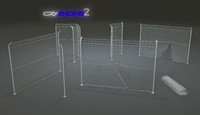 free max mode pack chainlink fence modular