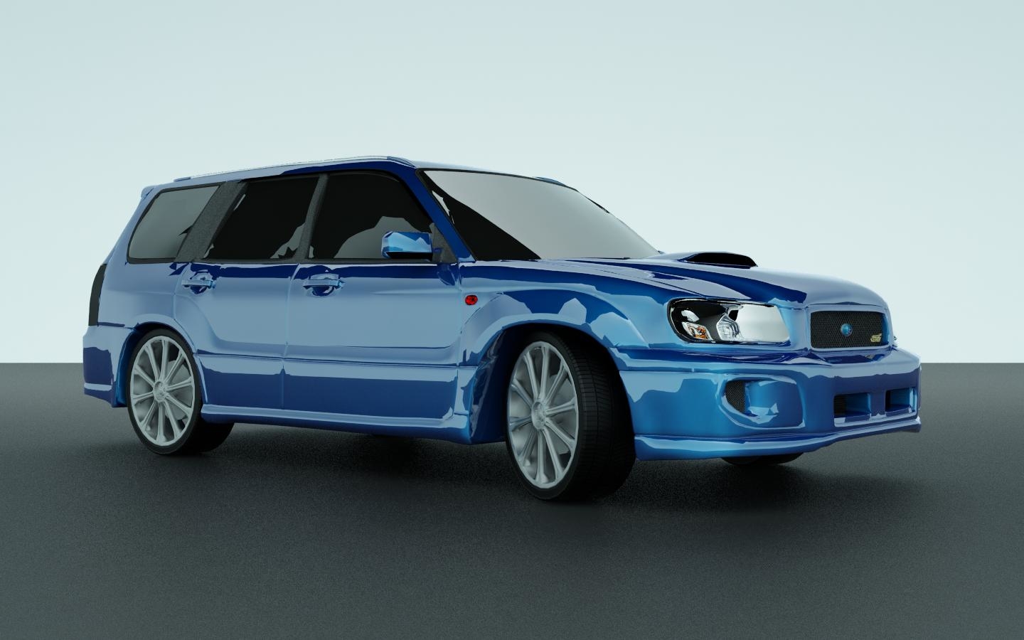 Subaru forester 3d model