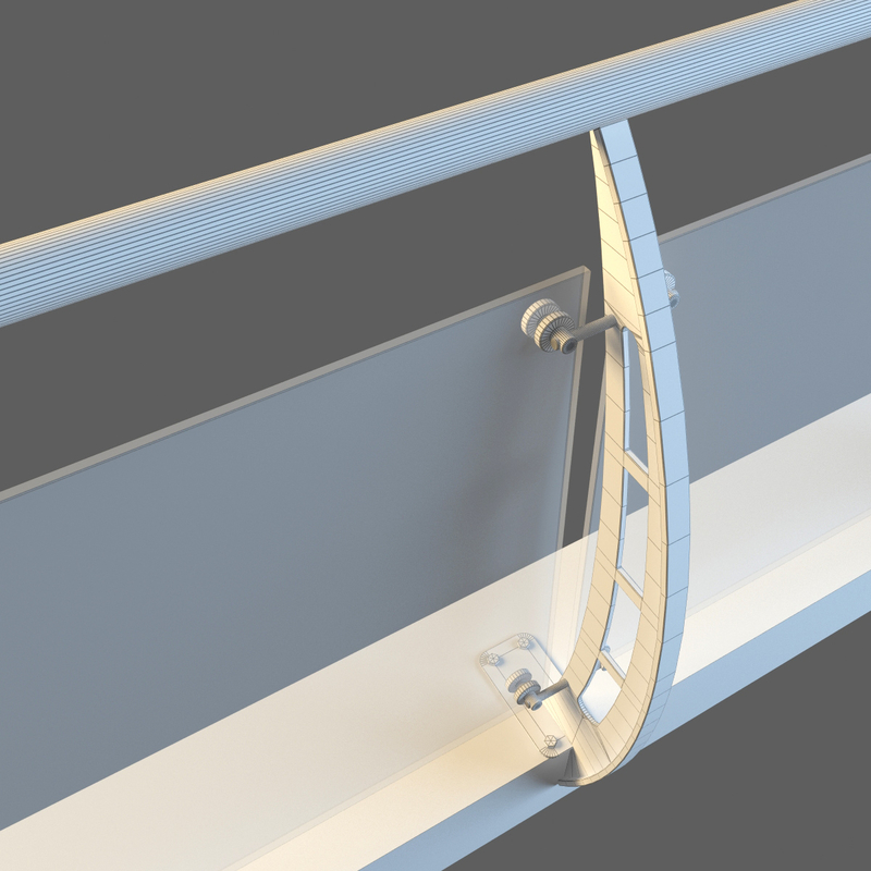 3ds max pack 6 railing