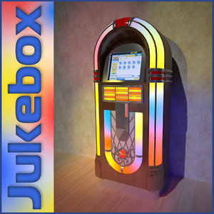 jukebox monitor 3d model