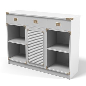 caroti chest drawers 3d model