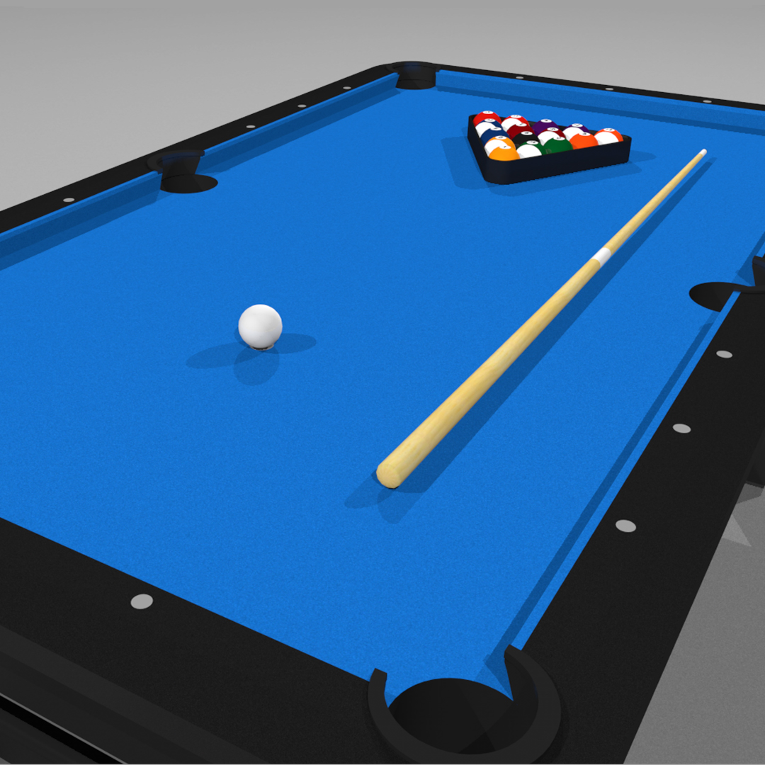 pool billiards c4d