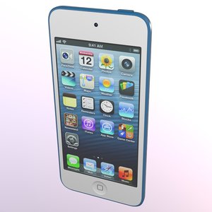 3d model ipod touch apple