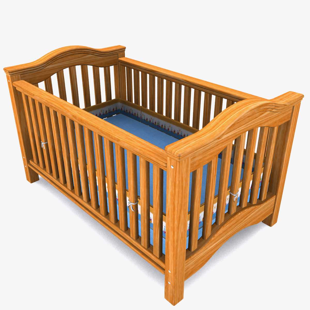 3ds Max Baby Crib