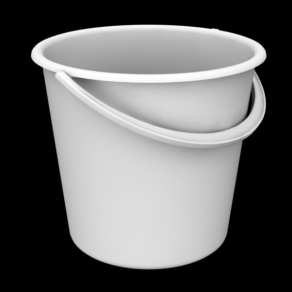 bucket 3d 3ds