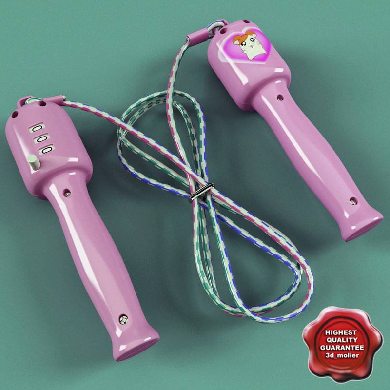 digital jump rope v2 3d c4d