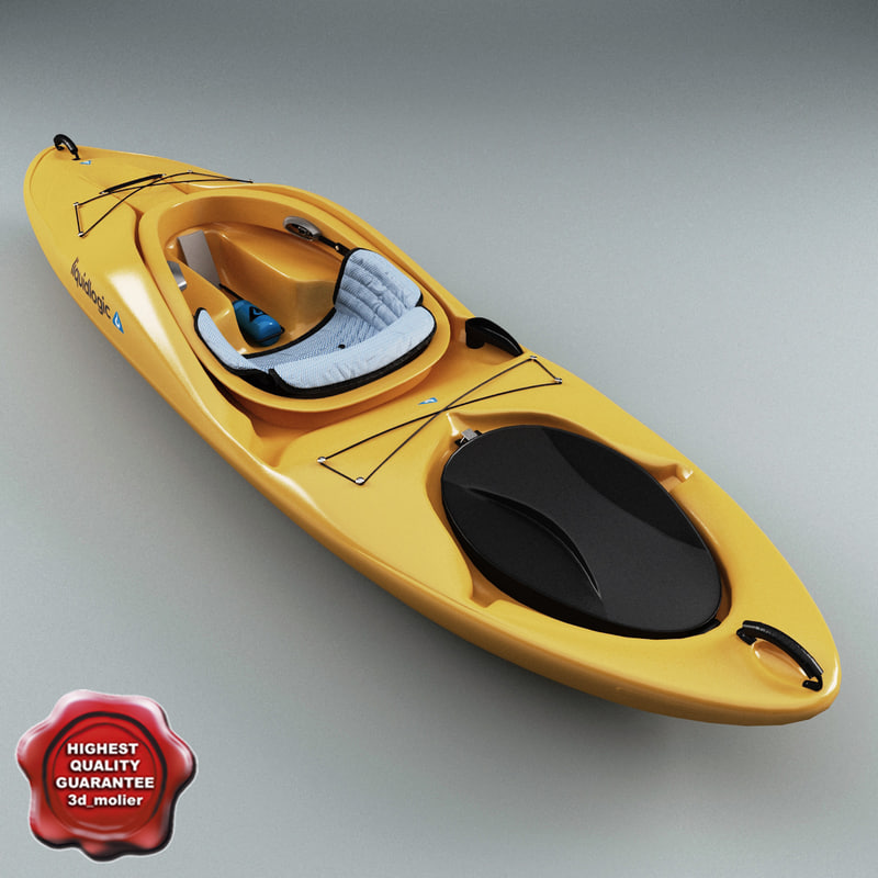 3d model kayak liquid logic remix