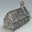 medieval church 3d model