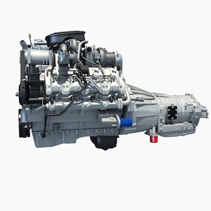 3d duramax v8 turbo engine