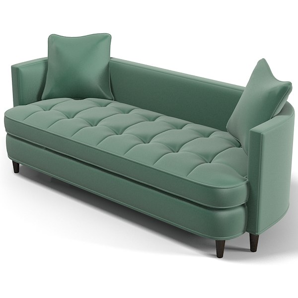 Edward Ferrell Lewis Mittman Paramount Tufted Sofa