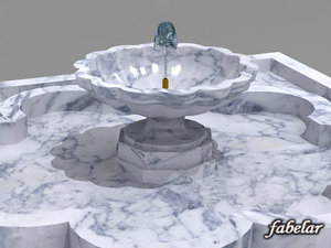 water fountain 3ds