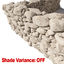 3d model stone wall - rocks