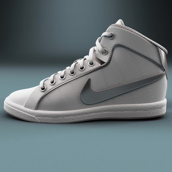 modelo 3d Zapatillas Nike Court Tradition - TurboSquid 625967