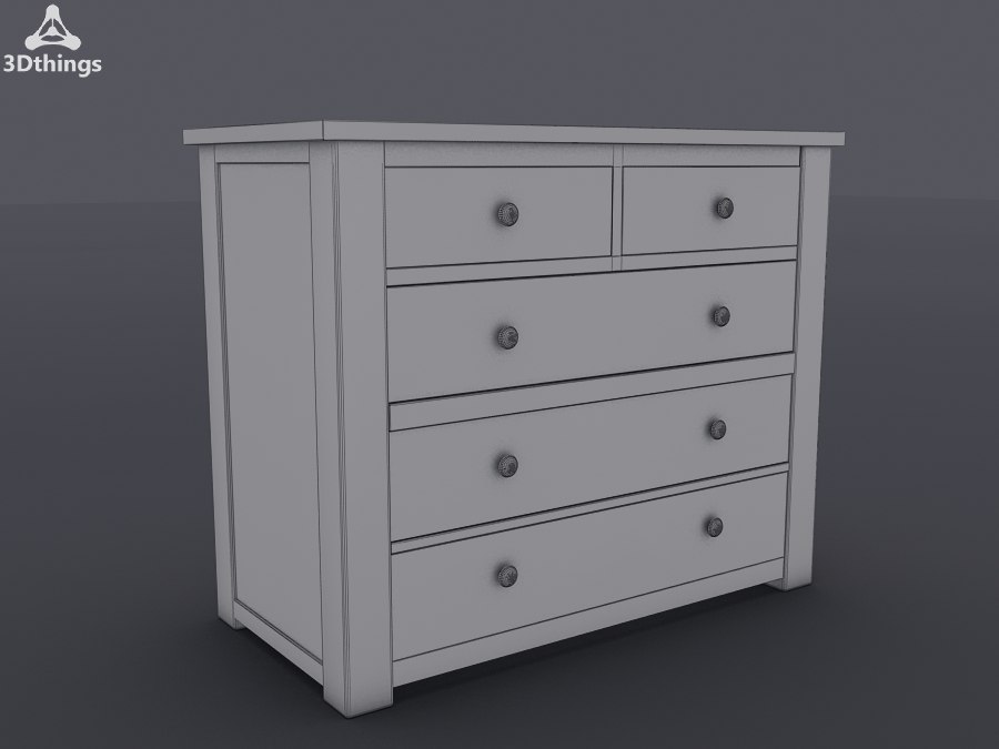 ashbury chest drawers obj