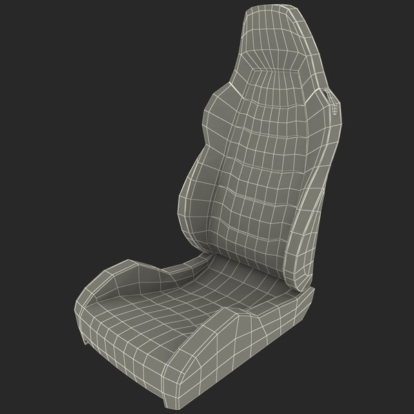 3d auto seat v2 model