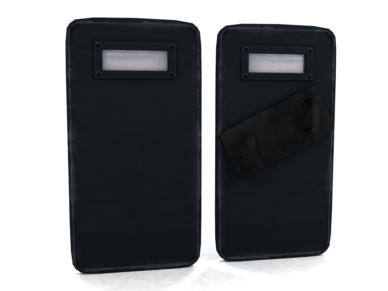 弹道防暴盾牌3d模型