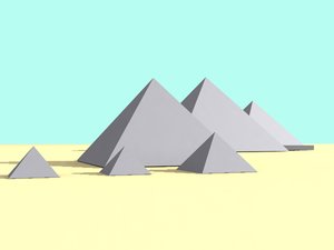 3ds max pyramid giza layout