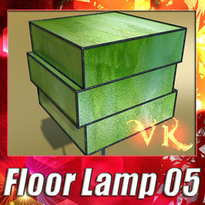 3ds max modern floor lamp 05