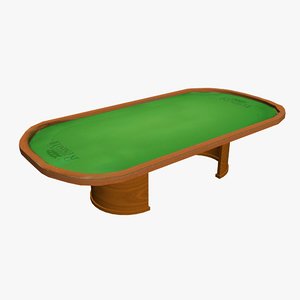 poker table 3d 3ds