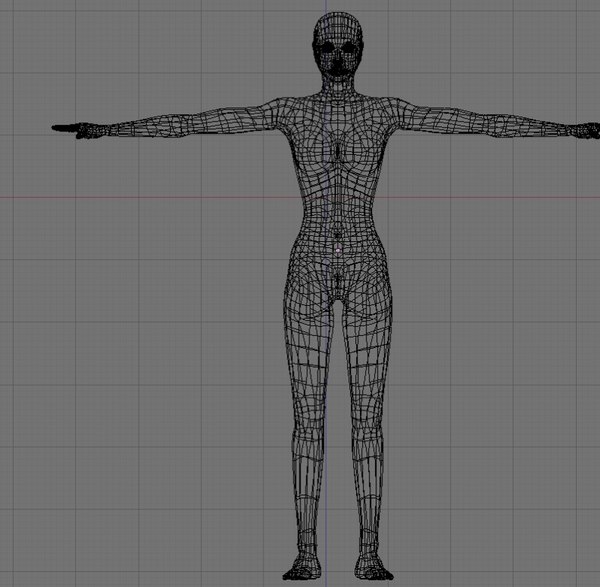 Maya Female Mesh