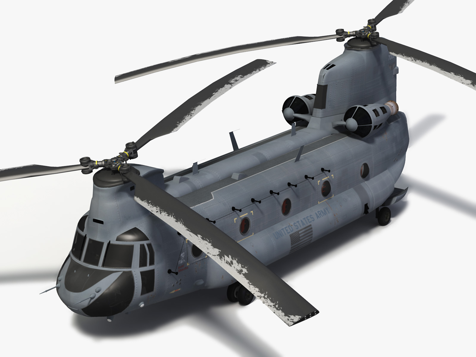 max ch-47 chinook helicopter