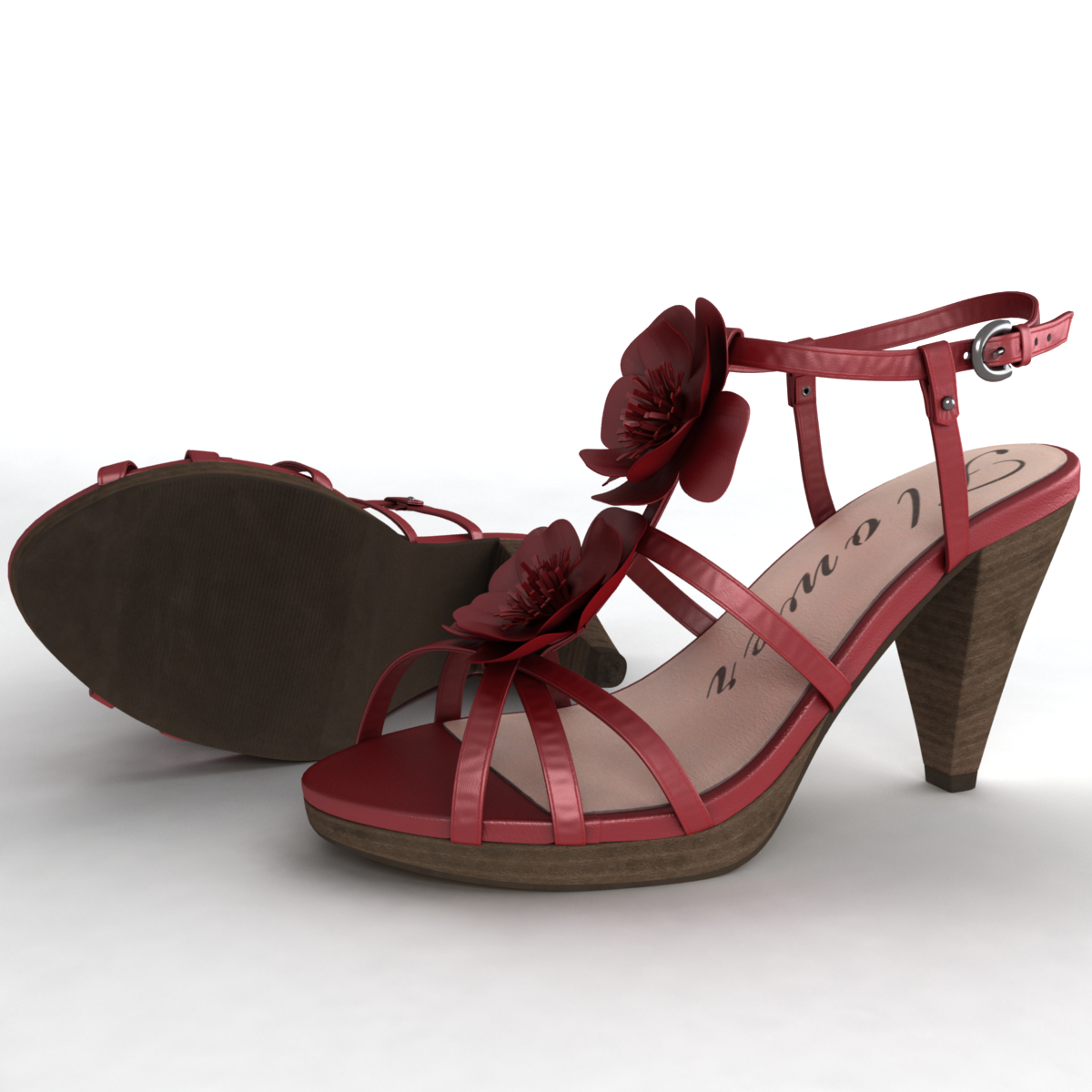 female shoes clothing characters max