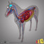 3d horse anatomy v 2