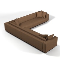 3d Model Laurameroni Divano Lento