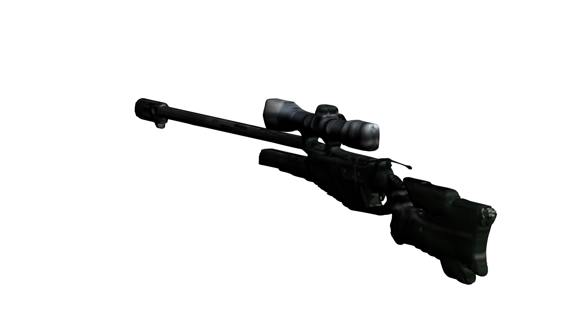 Blaser R93 Sniper Rifle 3d Obj