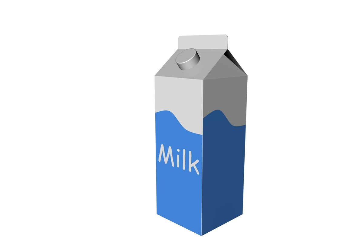cinema4d milk carton