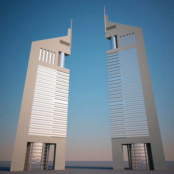 Jumeirah Emirates Towers 3d Model